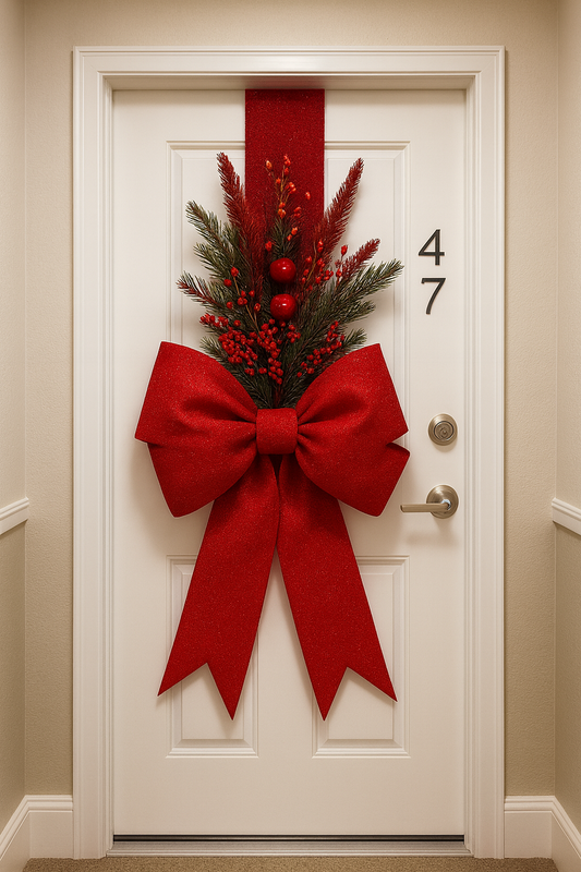 Double Sided Foam Bow Swags