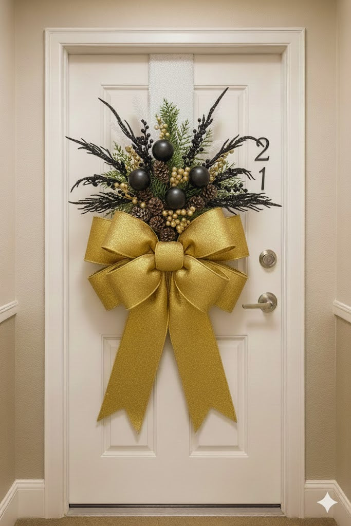 Double Sided Foam Bow Swags