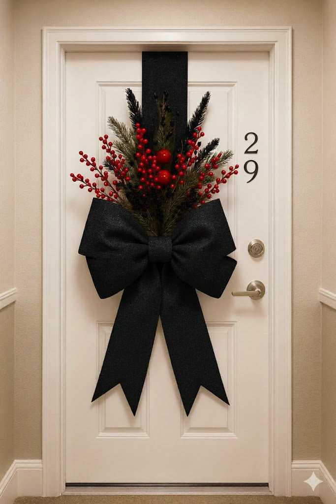 Double Sided Foam Bow Swags