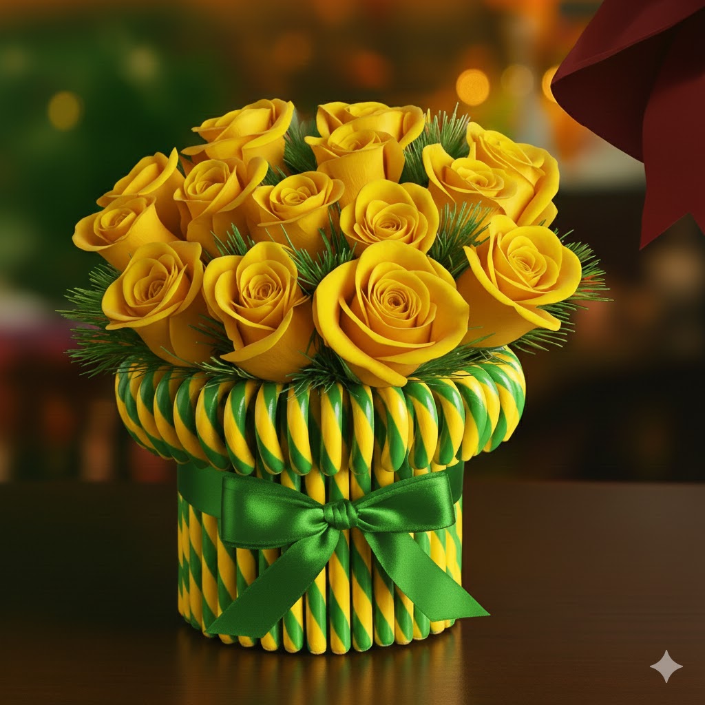 Candy Cane Bouquet