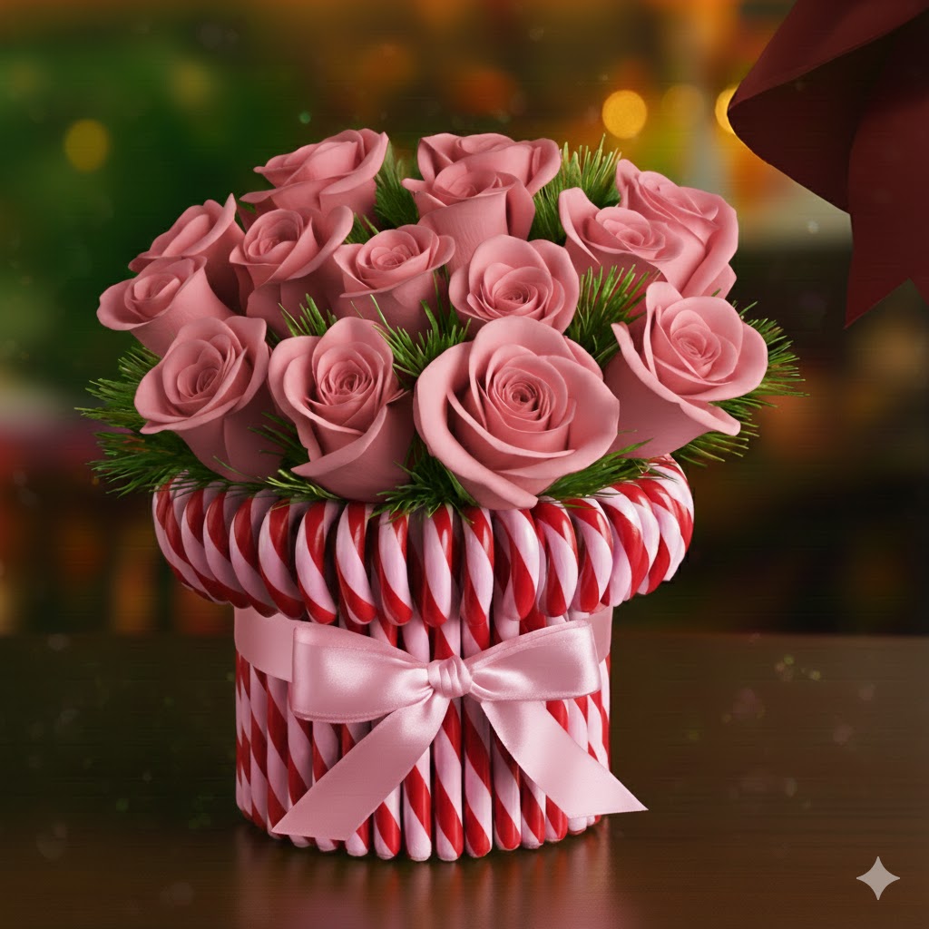 Candy Cane Bouquet